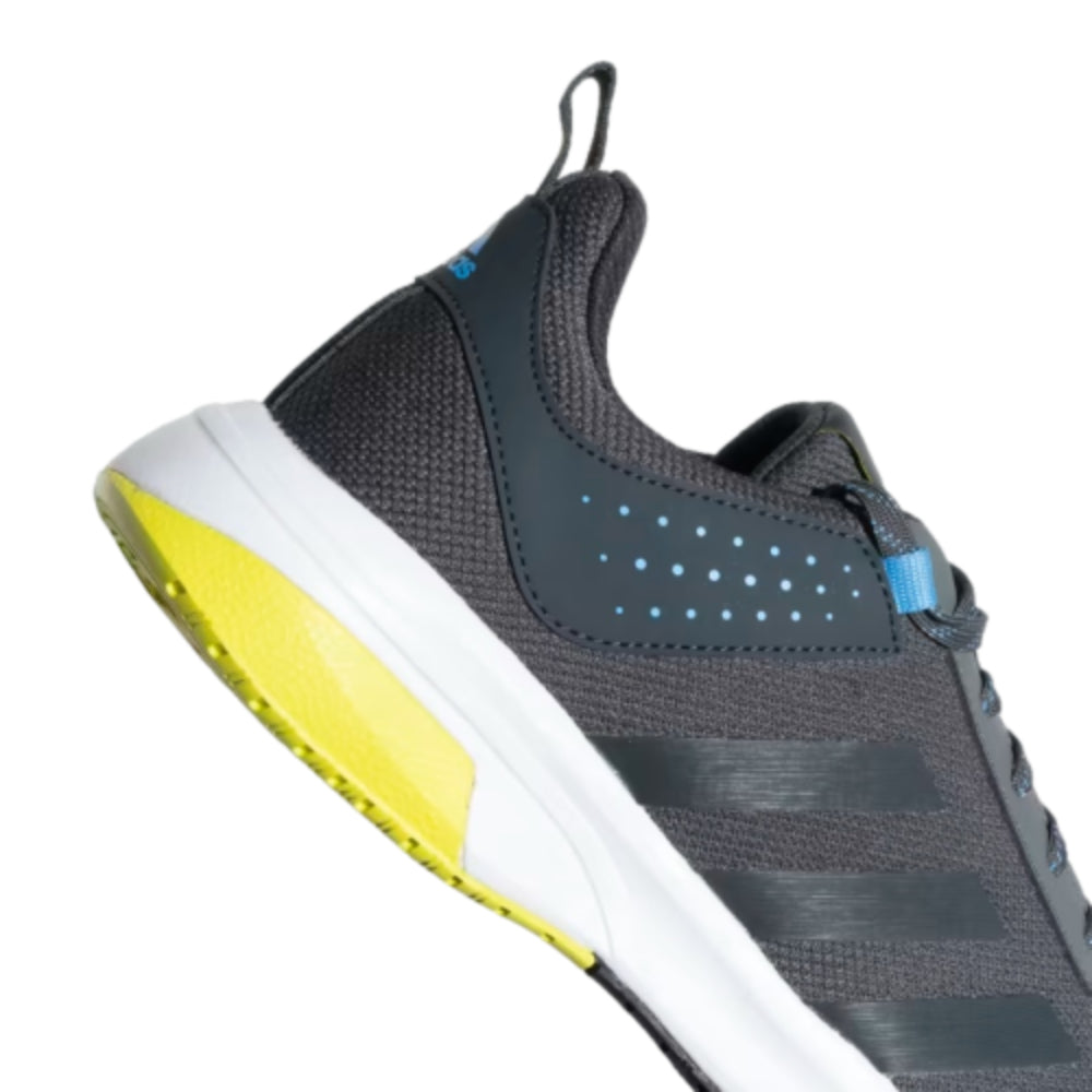 Adidas Men's Aerialrun Running Shoe (Grey Six/Grey/Pulse Blue/Acid Yellow)