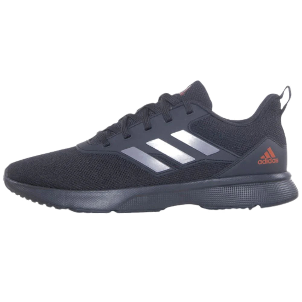 Adidas Men's Credulo Running Shoe (Black/Grey/Red)