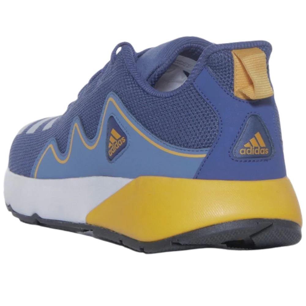 Adidas Men's Philoso Running Shoe (Blue/Grey/Yellow)