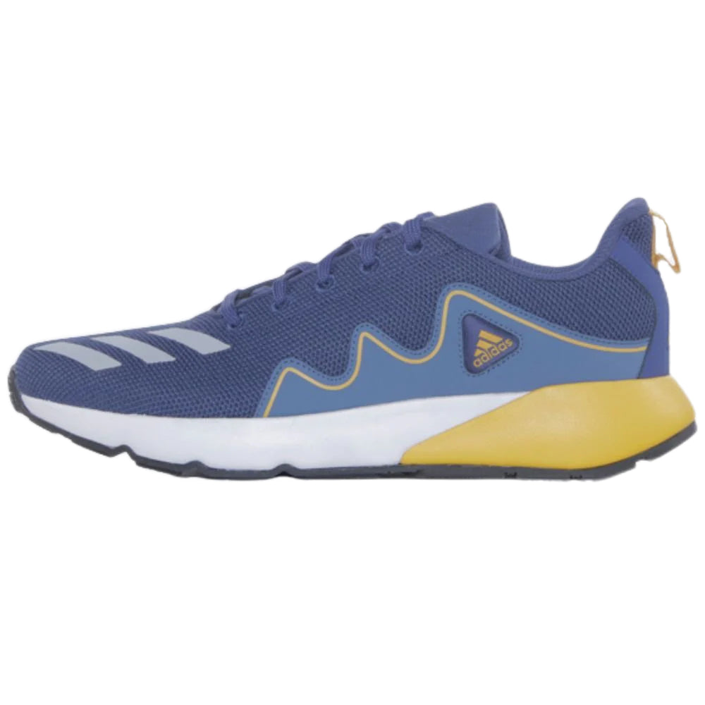 Adidas Men's Philoso Running Shoe (Blue/Grey/Yellow)