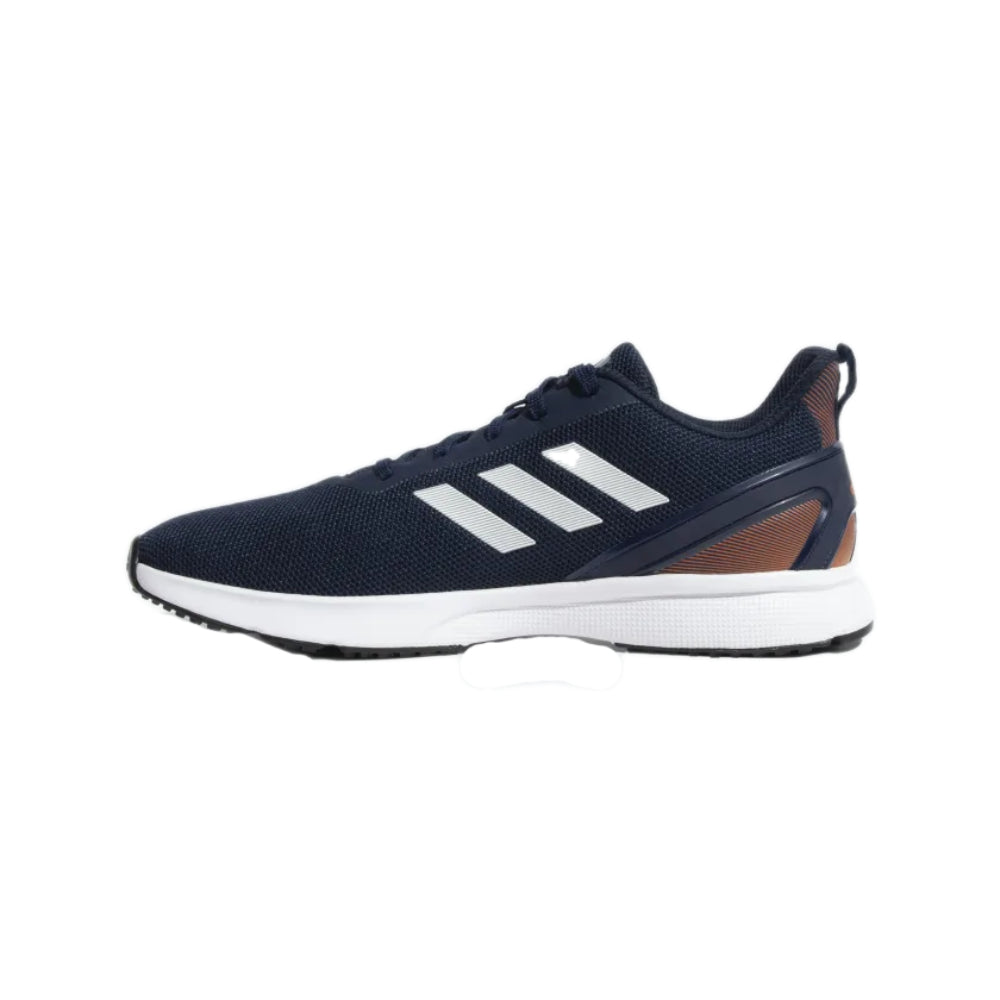 Adidas Men's Runally Running Shoe (Navy/White/Stone/Orange)