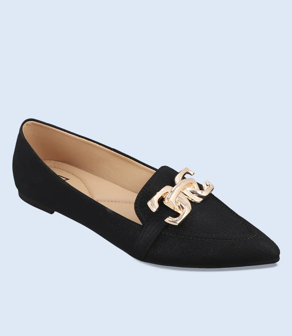 BW8456-BLACK-Women Casual Shoes