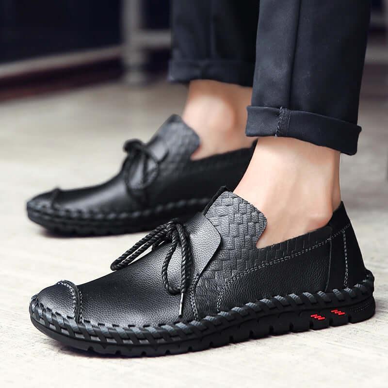 Edie - Slip-On Leather Loafers