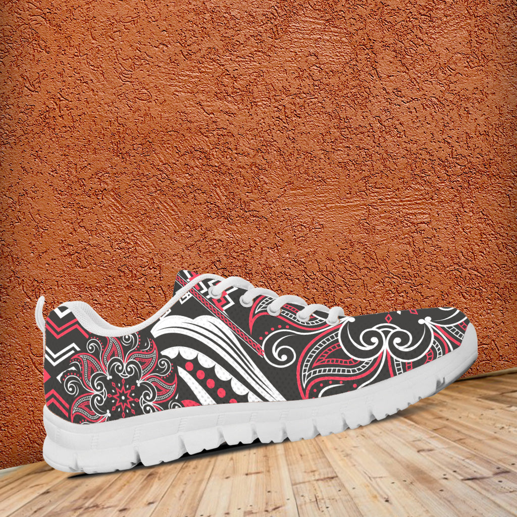 Mandala Running Shoes Pink and Gray