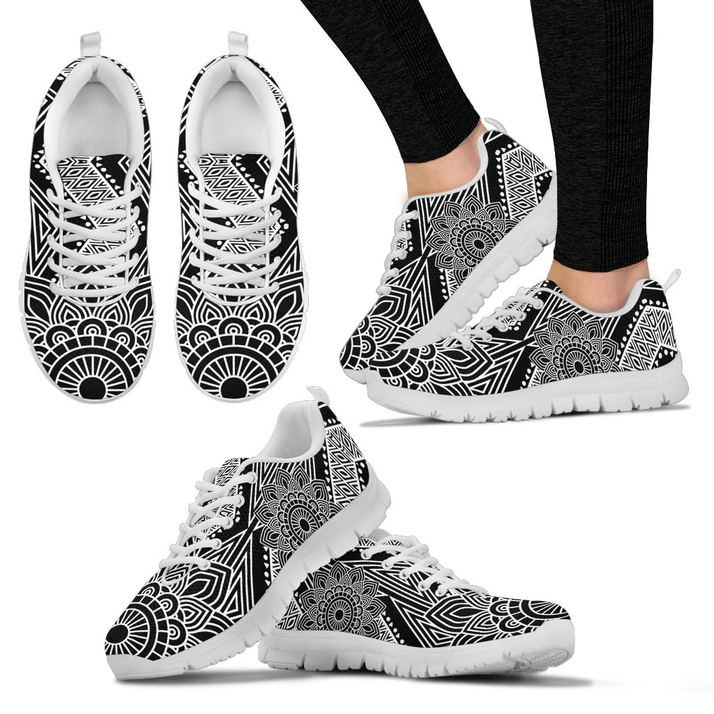 Mandala Running Shoes White