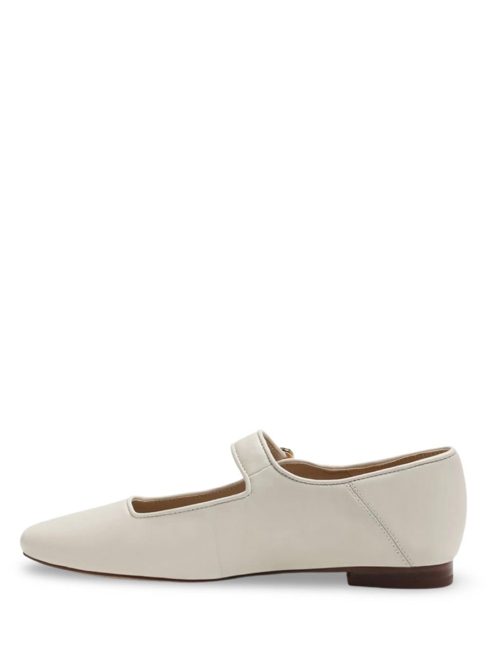 Sam Edelman Michaela Mary Jane Flats in Modern Ivory