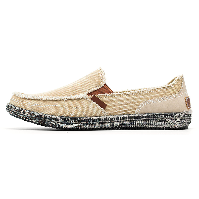 Soft Denim Canvas Loafers