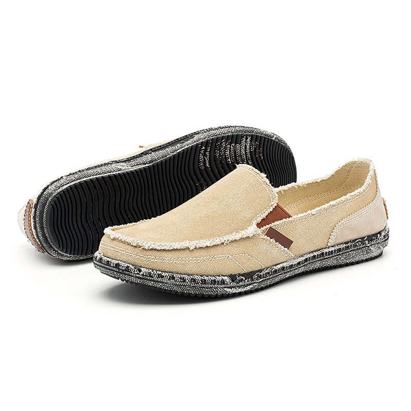 Soft Denim Canvas Loafers