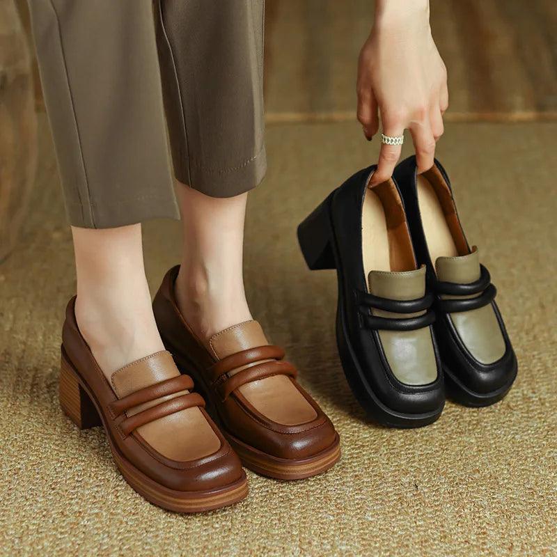 XCS414 Women's Casual Shoes: Pumps, Dress Heel Loafers